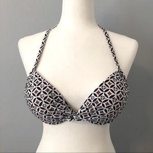 STYLUS Bikini Top Push-up Halter Style Medium